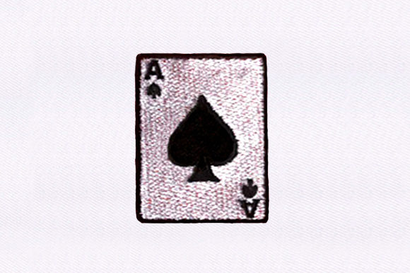 Ace of Spades Card: A Bold Seasonal Embroidery Review
