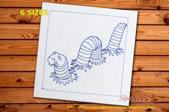 Belt Worm Lineart Design