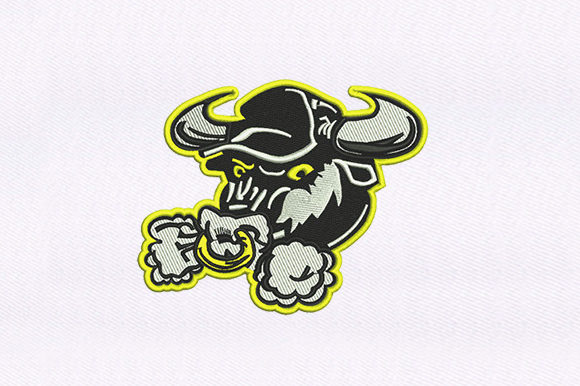 Cap Wearing Bull: A Bold Statement for Boutique Sweatshirts