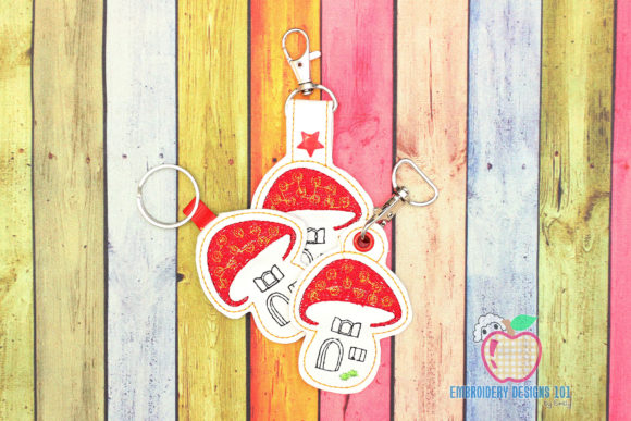 Mushroom House ITH Keyfob Review