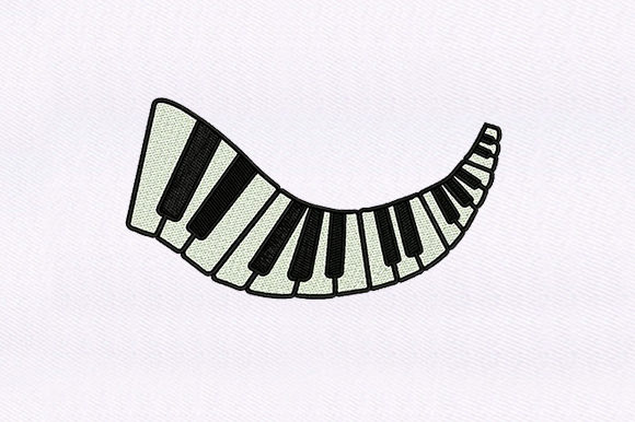 Piano Keys Design: A Seasonal Embroidery Review