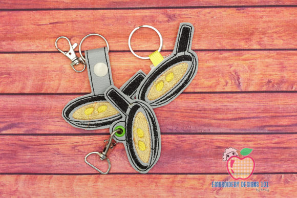 Review: Frying Pan ITH Key Fob Pattern for Etsy Shops