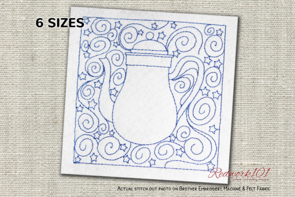 Teapot Design Bluework